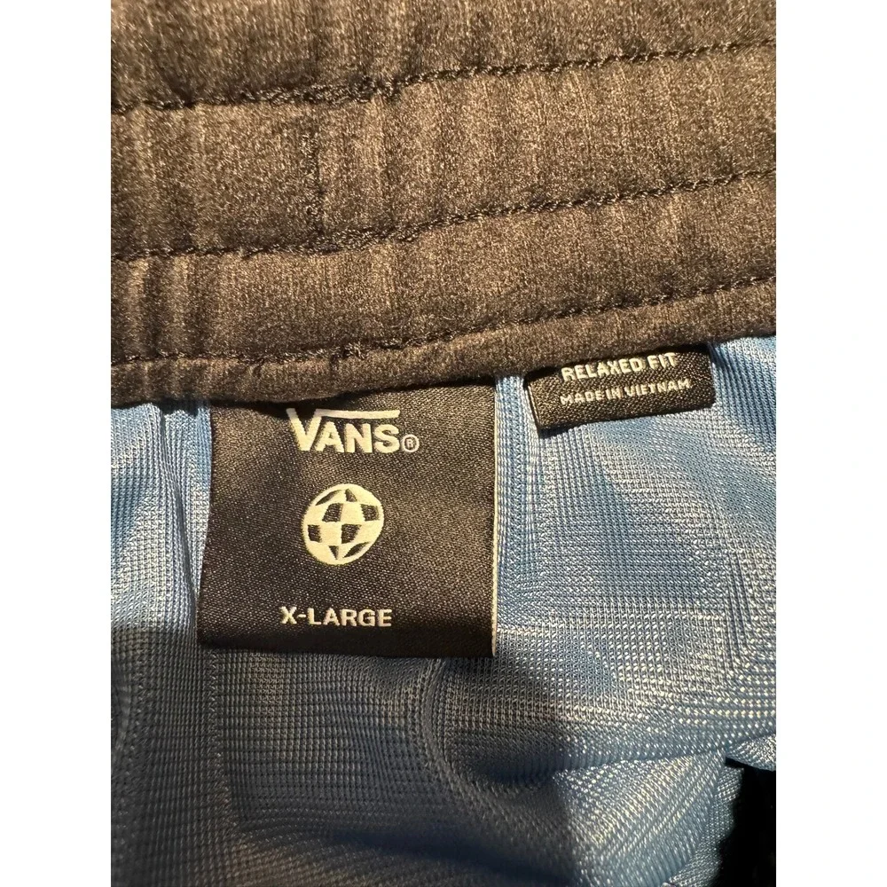 Vans Mens Primary Solid Elastic Boardshorts Black Relaxed Fit Size XL NWT Swim